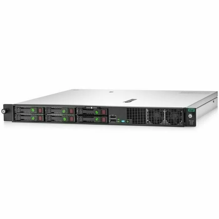 Cервер HPE ProLiant DL20 Gen10/ Xeon E-2236/ 16GB/ noHDD (4/ up6 SFF)/ noODD/ S100i/ iLOstd/ 2x 1GbE/ 1x 500W (up 2) (P17081-B21)