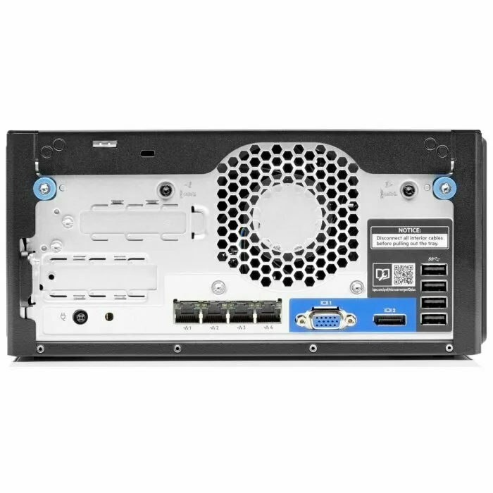 Сервер HPE ProLiant MicroServer Gen10 Plus UMT/ Xeon E-2224/ 16GB/ S100i/ 1TB (up 4LFF)/ noODD/ iLOStd/ 4x 1GbE/ 1x 180W (NHP) (P18584-421) Сервер HPE ProLiant MicroServer Gen10 Plus UMT/ Xeon E-2224/ 16GB/ S100i/ 1TB (up 4LFF)/ noODD/ iLOStd/ 4x 1GbE/ 1x 180W (NHP) (P18584-421)