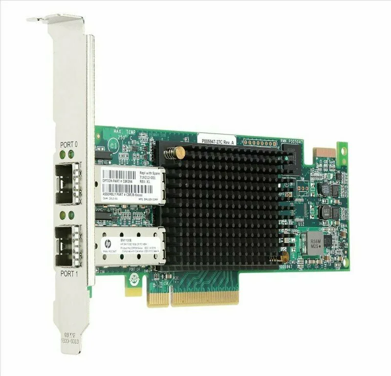 M0T69A Адаптер HP Emulex 8Gb 2P PCIe 2.0 Fibre Channel Host Bus Adapter
