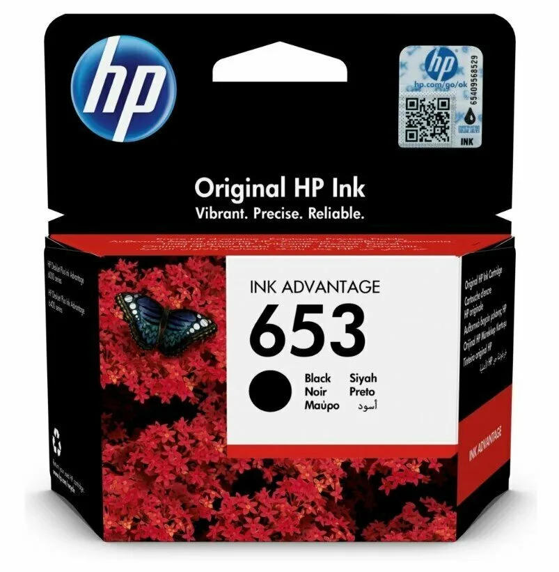 Картридж HP 653 Ink Advantage трехцветный (3YM74AE) Картридж HP 653 Ink Advantage трехцветный (3YM74AE)