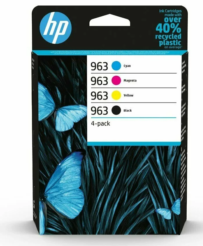 Картридж HP 963, набор 4 цвета (1000/700*3 стр) (6ZC70AE) Картридж HP 963, набор 4 цвета (1000/700*3 стр) (6ZC70AE)