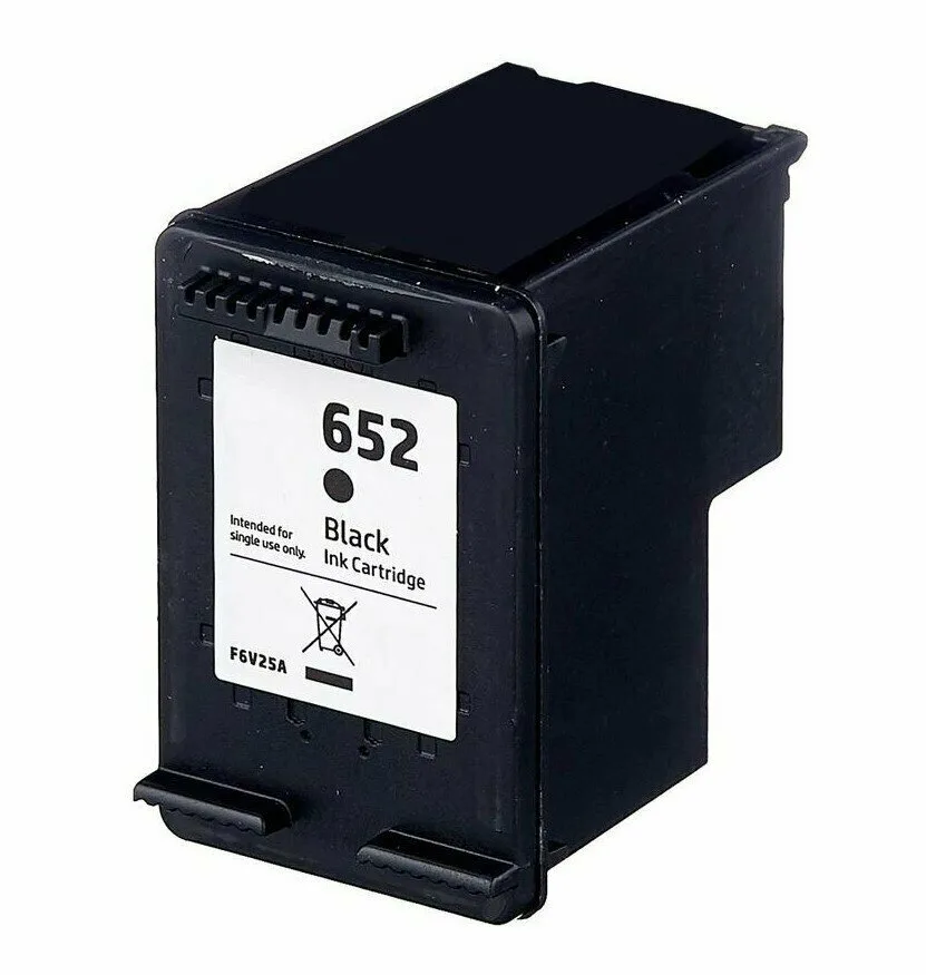 Картридж/ HP 652 Black Deskjet Ink Advantage 1115/2135/3635/3775/3835/4535/4675/5075/5275 White Box With Chip (360 стр) (OC-F6V25AE)
