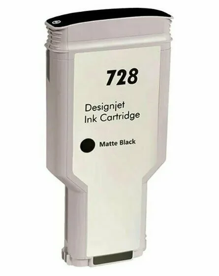 Картридж/ HP 728 Matte Black для DesignJet T730/T830 300-ml (F9J68A) White Box With Chip (OC-F9J68A)