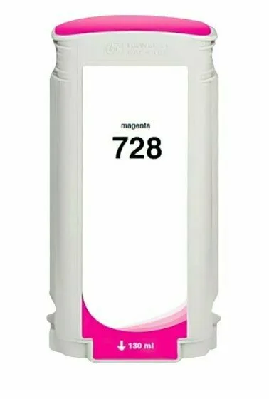 Картридж/ HP 72 Magenta для Designjet T610/T620/T770/T795/T790/T1100/T1120/T1200/T1300/T2300 130-ml (C9372A) White Box With Chip (OC-C9372A)