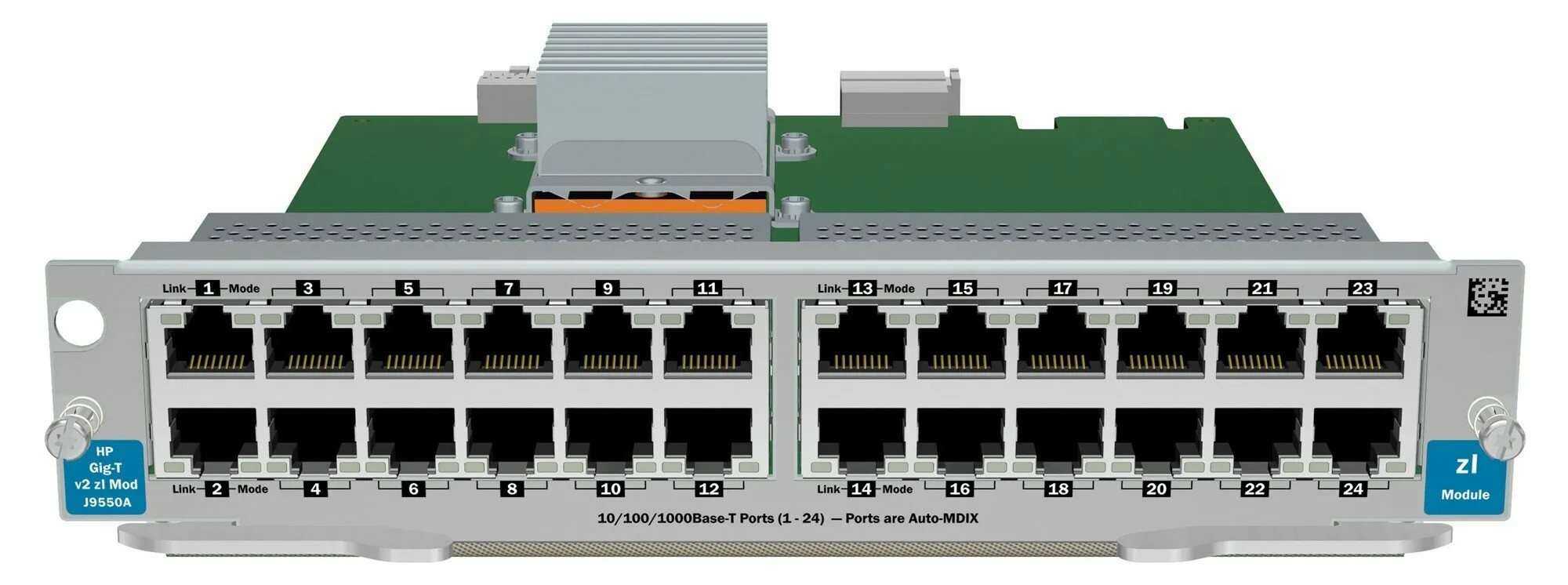 J9547A Сетевая карта HP ProCurve Module 24P PoE+ v2