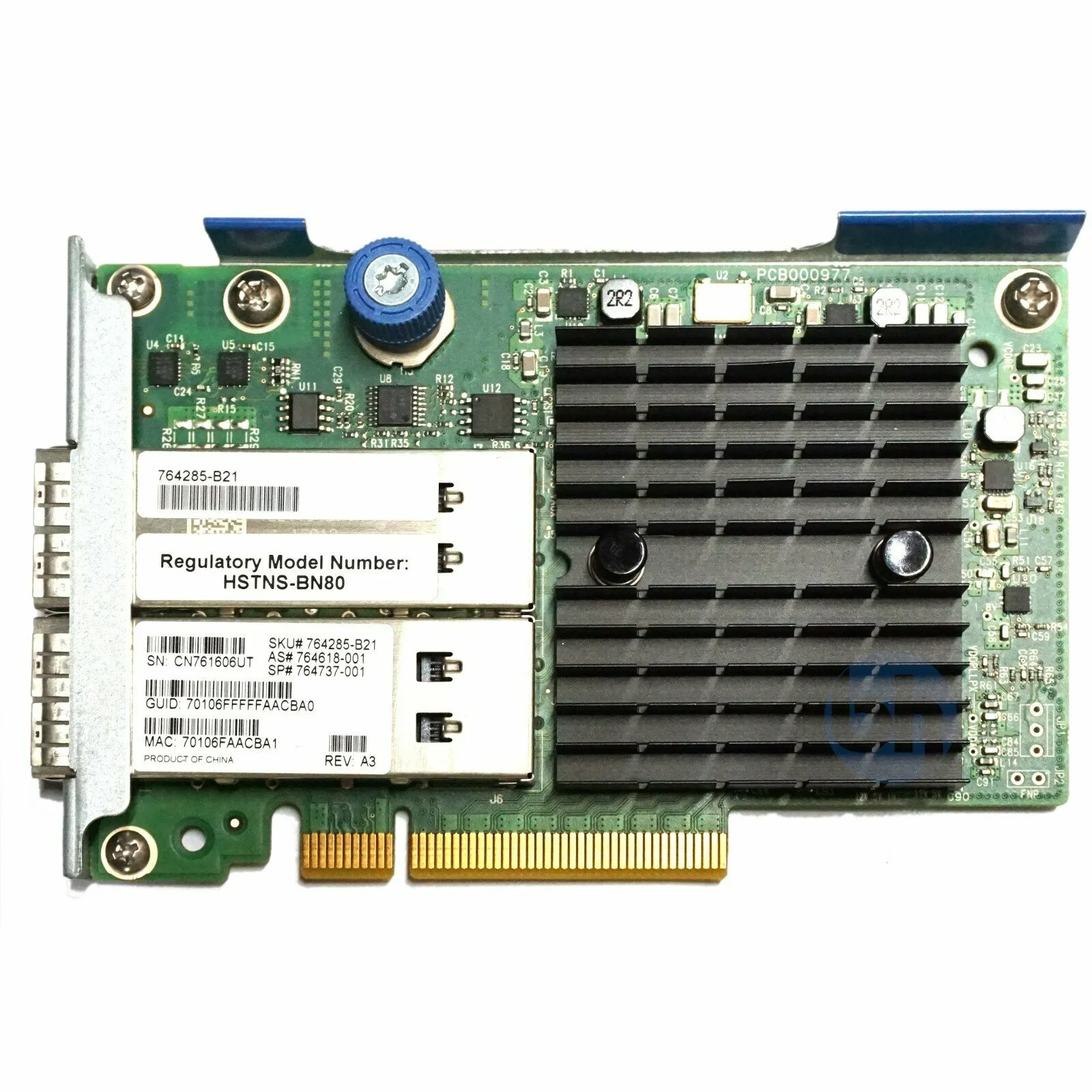 764736-001 Сетевая карта HP FDR/Eth 10/40Gb DP 544+QSFP