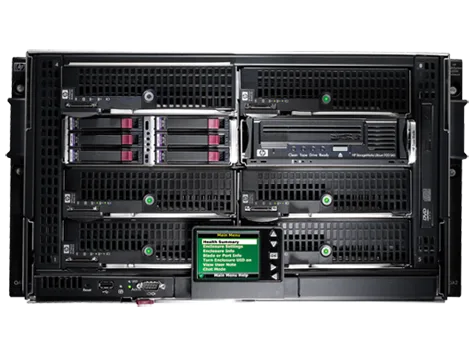 Шасси 696908-B21 HPE BLc3000 Platinum Enclosure with 4 AC Power Supplies 6 Fans