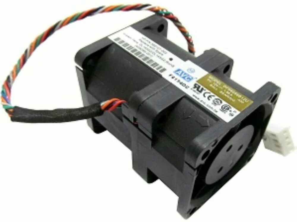 Вентилятор HP (AVC) 1,88A 12v 15000 об/мин 27,3CFM 59,5dB 40x40x56mm для DL140G3 DL140G2 DL145G3(409840-001) Вентилятор HP (AVC) 1,88A 12v 15000 об/мин 27,3CFM 59,5dB 40x40x56mm для DL140G3 DL140G2 DL145G3(409840-001)