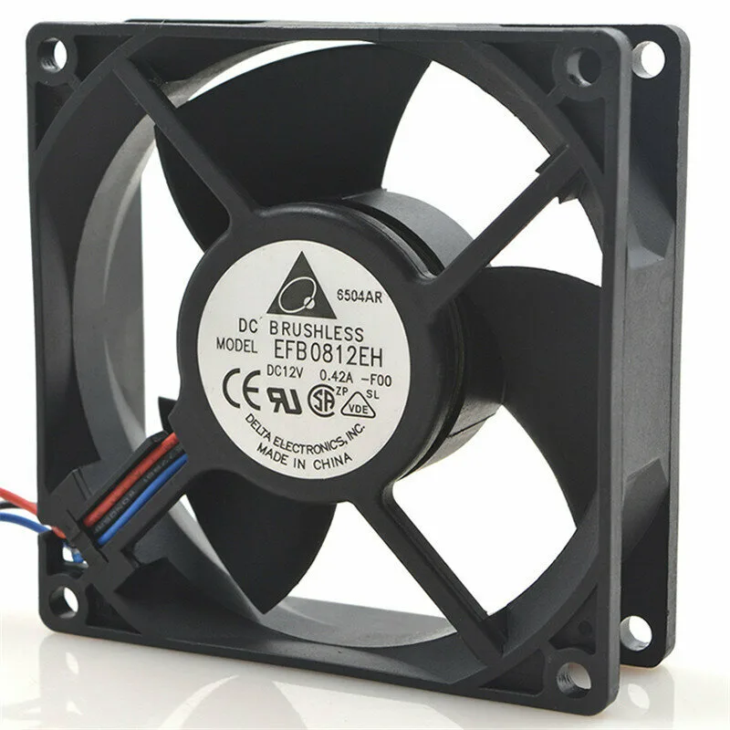 Вентилятор HP (Delta) Brushless 1,6A 12v 3900 об/мин 148,34CFM 51dB 120x120x38mm для ML150G5(458285-001) Вентилятор HP (Delta) Brushless 1,6A 12v 3900 об/мин 148,34CFM 51dB 120x120x38mm для ML150G5(458285-001)