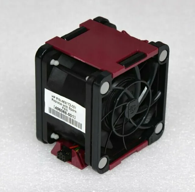 Вентилятор HP (Nidec) UltraFlo 2,45A 12v 60x60x38mm для DL380G7 DL380G6 DL385G5p DL385G6(463172-001) Вентилятор HP (Nidec) UltraFlo 2,45A 12v 60x60x38mm для DL380G7 DL380G6 DL385G5p DL385G6(463172-001)