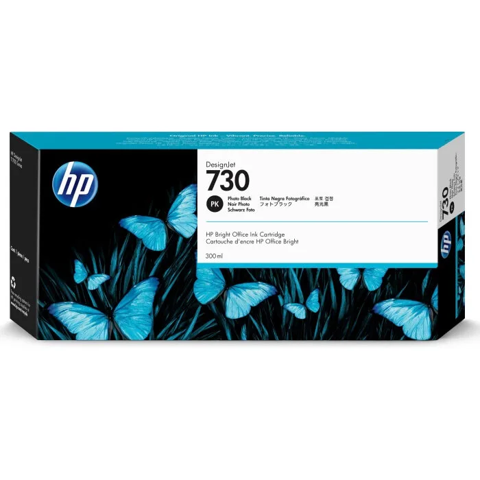 Струйный картридж HP 730 для HP DesignJet, 300 мл, черный фото (P2V73A) Струйный картридж HP 730 для HP DesignJet, 300 мл, черный фото (P2V73A)