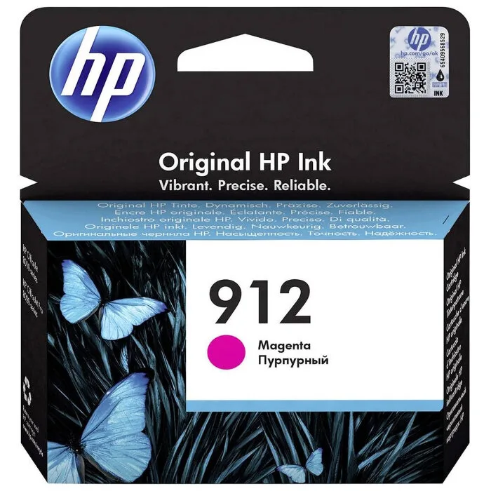 Картридж струйный HP 912 пурпурный 315 стр. (для OfficeJet 801x/802x) (3YL78AE)