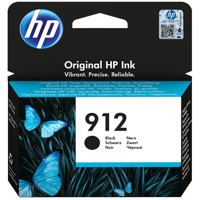 Картридж струйный HP 912 черный 300 стр. (для HP OfficeJet 801x/802x) (3YL80AE) Картридж струйный HP 912 черный 300 стр. (для HP OfficeJet 801x/802x) (3YL80AE)