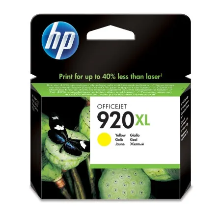 Картридж HP 920XL, желтый/ 700 страниц (CD974AE)