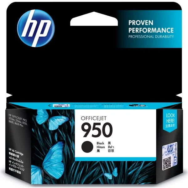 Картридж HP 950, черный / 1000 страниц (CN049AE)