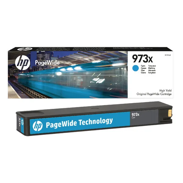 Картридж HP 973X, голубой / 7000 страниц (F6T81AE) Картридж HP 973X, голубой / 7000 страниц (F6T81AE)