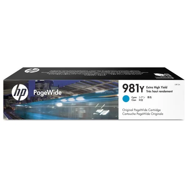 Картридж HP 981Y, Голубой / 16000 страниц (L0R13A) Картридж HP 981Y, Голубой / 16000 страниц (L0R13A)