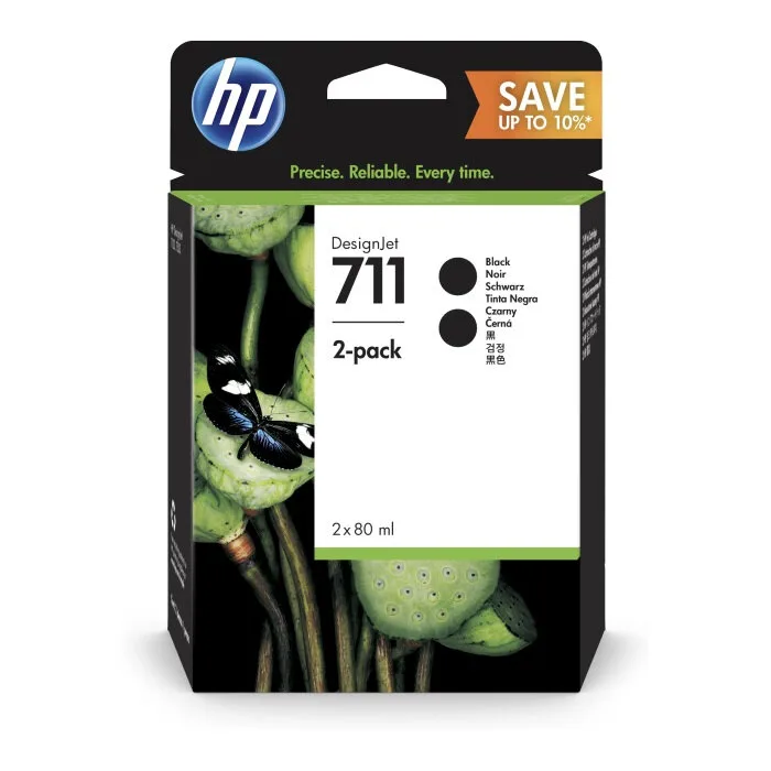 Картриджи HP 711 черные (2 шт. CZ133A) (P2V31A) Картриджи HP 711 черные (2 шт. CZ133A) (P2V31A)