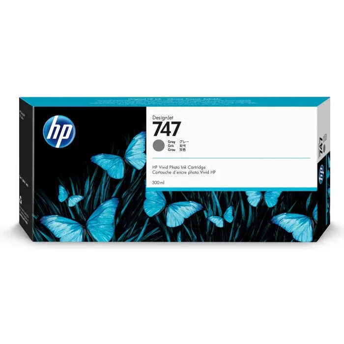 Картридж HP 747 DesignJet, 300 мл, серый (P2V86A) Картридж HP 747 DesignJet, 300 мл, серый (P2V86A)