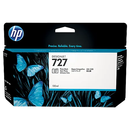 Картридж HP 727 с чернилами фотографического черного цвета 130 мл (B3P23A)