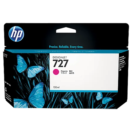 Картридж HP 727 с пурпурными чернилами, 130 мл (B3P20A)