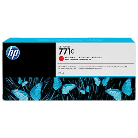 Картридж HP 771C хроматический красный чернильный, 775 мл (B6Y08A) Картридж HP 771C хроматический красный чернильный, 775 мл (B6Y08A)