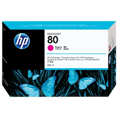 Картридж HP 80 Пурпурный/ 350 мл (C4847A) Картридж HP 80 Пурпурный/ 350 мл (C4847A)