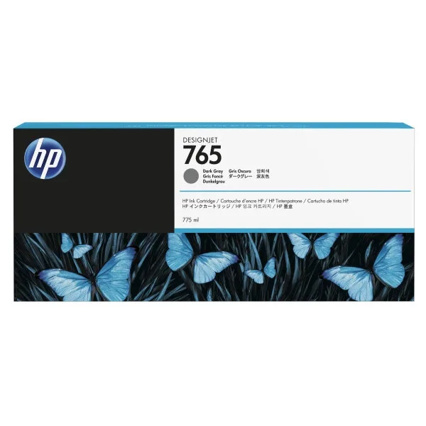 Картридж HP 765 темно серый для HP DJ Т7200 775-ml (F9J54A)