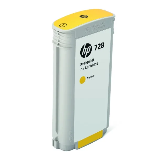 Картридж HP 728, желтый / 130мл. (F9J65A)