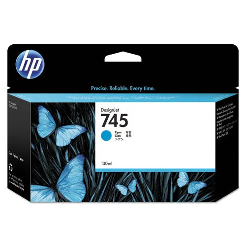 Картридж HP 745, Голубой / 130ml (F9J97A) Картридж HP 745, Голубой / 130ml (F9J97A)