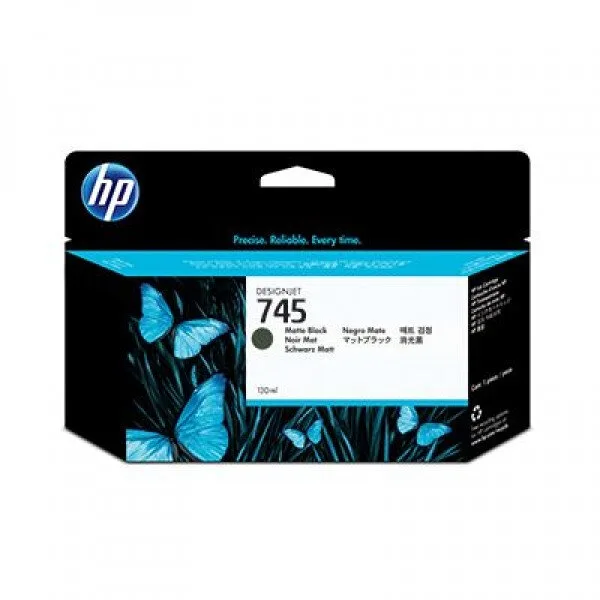 Картридж HP 745, Черный матовый / 130ml (F9J99A)