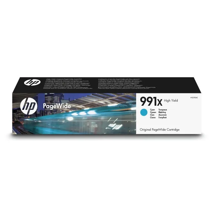 Картридж HP 991X, голубой / 16000 страниц (M0J90AE) Картридж HP 991X, голубой / 16000 страниц (M0J90AE)
