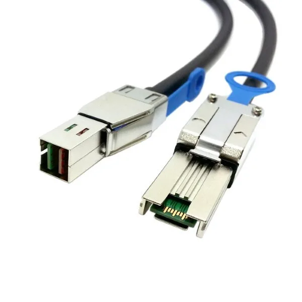 Кабель 2M Ext MiniSAS HD (SFF8644) to MiniSAS HD (SFF8644) Cable (716197-B21) Кабель 2M Ext MiniSAS HD (SFF8644) to MiniSAS HD (SFF8644) Cable (716197-B21)