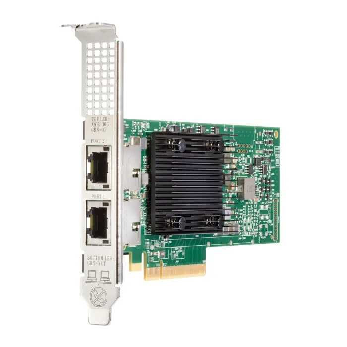 Адаптер HPE Ethernet 535T, 2x10Gb, PCIe(3.0) (для Gen10) (813661-B21) Адаптер HPE Ethernet 535T, 2x10Gb, PCIe(3.0) (для Gen10) (813661-B21)