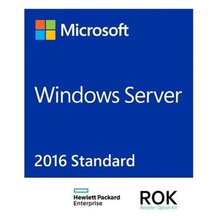 Брошюра с диском HPE MS Windows Server 2016 (16 ядер) Std ROK En (871148-B21)