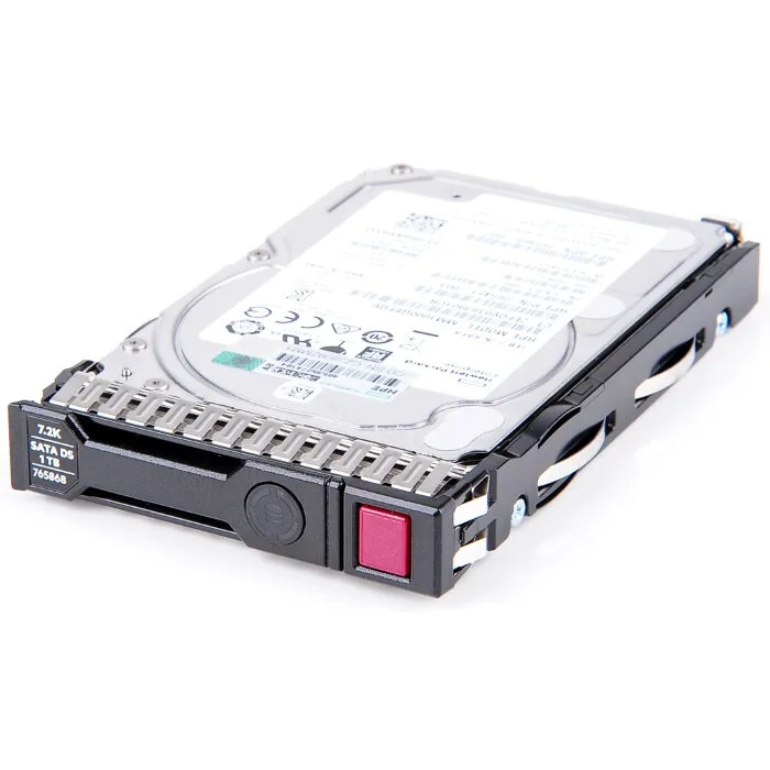 Жесткий диск для серверов HPE 1TB SFF SAS, 7.2K, 12G, SC, Midline Enterprise HDD (для Proliant Gen8/Gen9) analog 832984-001 (832984-001B)