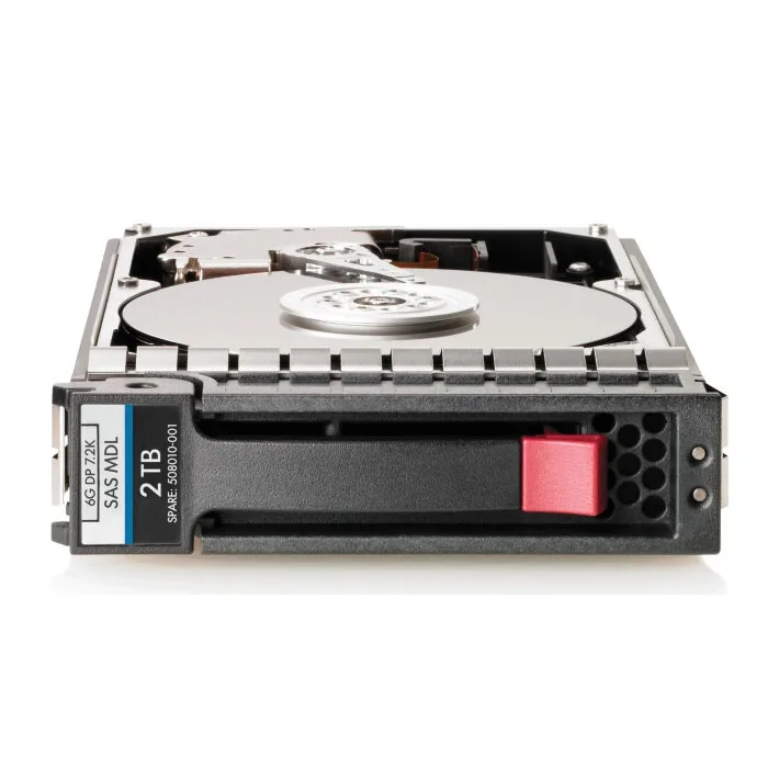 Жесткий диск для серверов HPE 2TB SAS Midline LFF SC HDD (872485-B21)