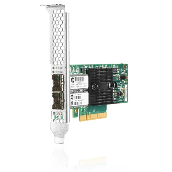 Адаптер HP Ethernet Adapter, 546SFP+, 2x10Gb, PCIe (3.0), Mellanox (779793-B21)