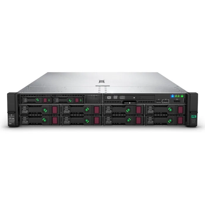 Сервер HPE Proliant DL380 Gen10/ 2x Xeon Gold 6130/ 64GB/ P408i-aFBWC (2GB/ RAID 0/1/10/5/50/6/60)/ noHDD (8/24+6up) SFF/ DVD-RW/ iLOadv/ 6 HP Fans/ 4x 1GbE/ 2x 10/25 Gb 640SFP/ EasyRK+CMA/ 2x 800W (826567-B21) Сервер HPE Proliant DL380 Gen10/ 2x Xeon Gold 6130/ 64GB/ P408i-aFBWC (2GB/ RAID 0/1/10/5/50/6/60)/ noHDD (8/24+6up) SFF/ DVD-RW/ iLOadv/ 6 HP Fans/ 4x 1GbE/ 2x 10/25 Gb 640SFP/ EasyRK+CMA/ 2x 800W (826567-B21)