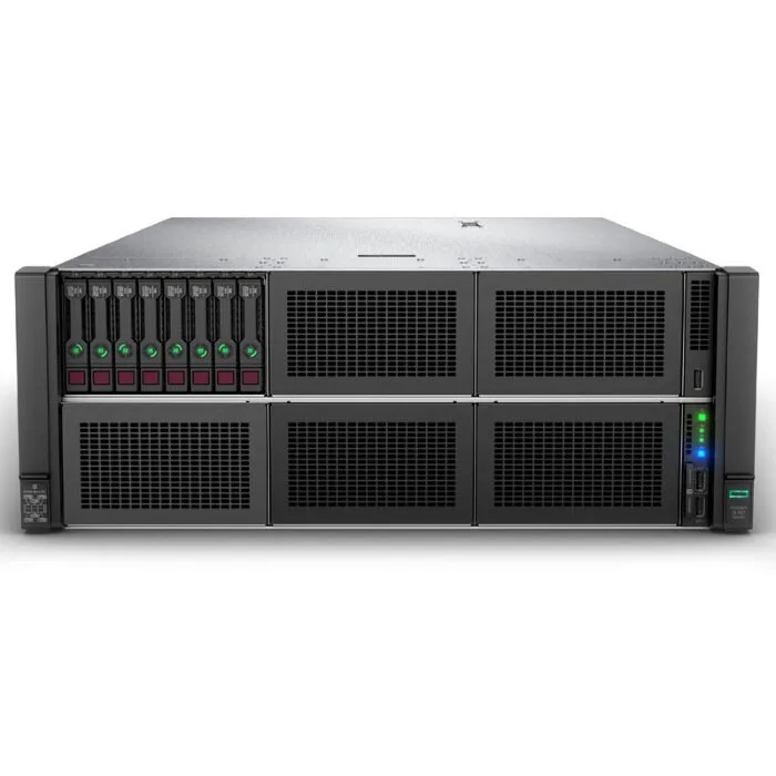 Сервер HPE Proliant DL580 Gen10/ 4x Xeon Platinum 8164/ 256GB/ noHDD (8/48up SFF)/ P408i-pFBWC (2Gb/RAID 0/1/10/5/50/6/60)/ 12 HPFans/ OVadv/ 2x 10/25Gb 640FLR-SFP28/ 16x PCIe/ EasyRK + CMA/ 4x 1600W (869845-B21) Сервер HPE Proliant DL580 Gen10/ 4x Xeon Platinum 8164/ 256GB/ noHDD (8/48up SFF)/ P408i-pFBWC (2Gb/RAID 0/1/10/5/50/6/60)/ 12 HPFans/ OVadv/ 2x 10/25Gb 640FLR-SFP28/ 16x PCIe/ EasyRK + CMA/ 4x 1600W (869845-B21)