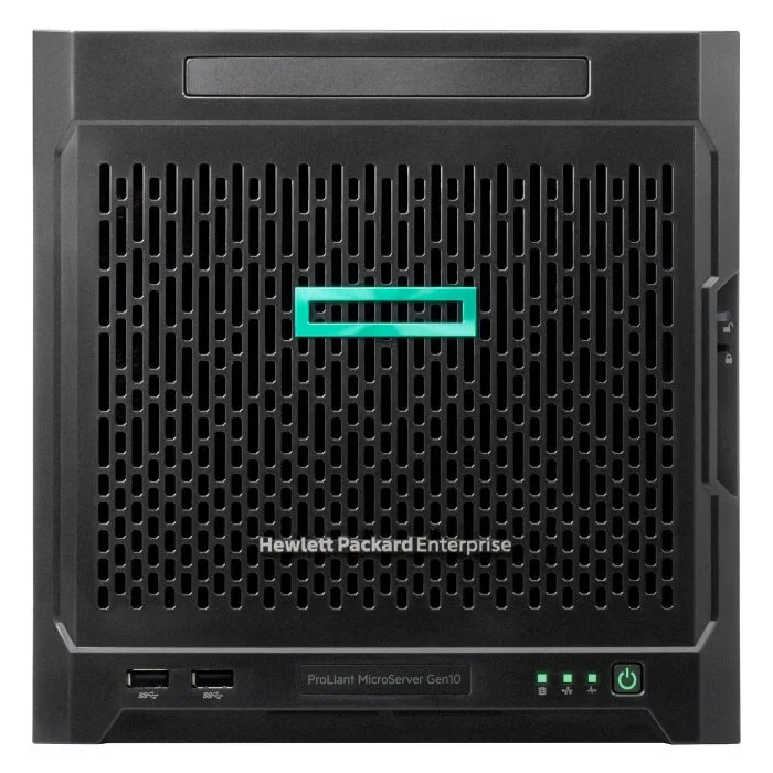 Сервер ProLiant MicroServer Gen10 UMT/ Opteron X3418/ 8GB/ Marvell 88SE9230 (SATA/ZM/RAID 0/1/10)/ noHDD (up 4 LFF)/ noODD/ 2x 1GbEth/ PS 200W (NHP) (P07203-421)
