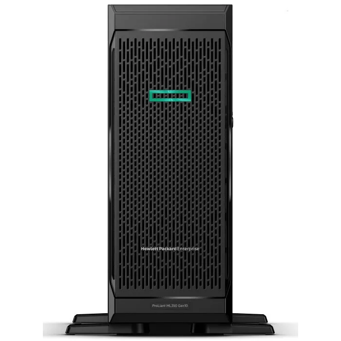 Сервер HPE ProLiant ML350 Gen10/ 2x Xeon Gold / 32GB/ P408i-aFBWC (2GB/ RAID 0/1/10/5/50/6/60)/ noHDD (8/24up) SFF/ noODD/ iLOstd/ 6NHP Fans/ 4x 1GbEth/ 2x 800W (2up) 835265-421 (877623-421)