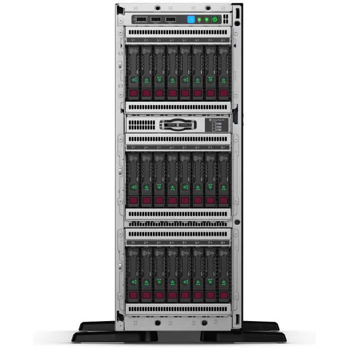 Сервер HPE ProLiant ML350 Gen10/ 2x Xeon Silver 4114/ 32GB/ P408i-aFBWC (2GB/RAID 0/1/10/5/50/6/60)/ noHDD (8/24up) SFF/ noODD/ iLOstd/ 6 NHP Fans/ 4x 1GbEth/ 2x 800W (2up) (877622-421) Сервер HPE ProLiant ML350 Gen10/ 2x Xeon Silver 4114/ 32GB/ P408i-aFBWC (2GB/RAID 0/1/10/5/50/6/60)/ noHDD (8/24up) SFF/ noODD/ iLOstd/ 6 NHP Fans/ 4x 1GbEth/ 2x 800W (2up) (877622-421)
