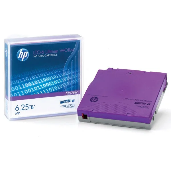 Картридж данных HPE LTO-6 Ultrium MP WORM Data Tape (C7976W)
