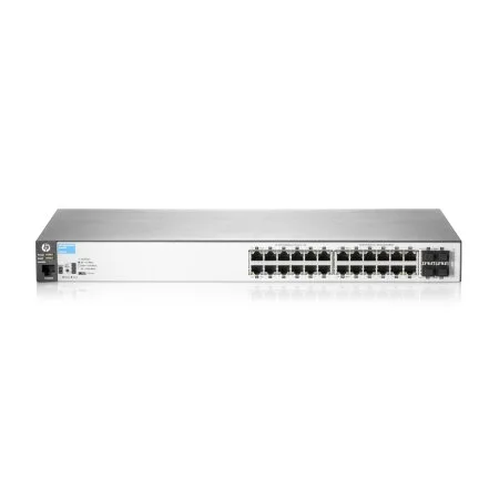 Коммутатор HP 2530-24G Switch (24 x 10/ 100/ 1000 + 4 x SFP, Managed, L2, virtual stacking, 19") (J9776A#ABB)
