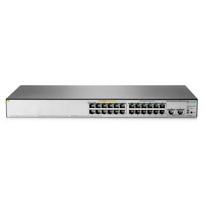 Коммутатор HPE 1850 24G 2XGT PoE+ 185 Вт (JL172A) Коммутатор HPE 1850 24G 2XGT PoE+ 185 Вт (JL172A)