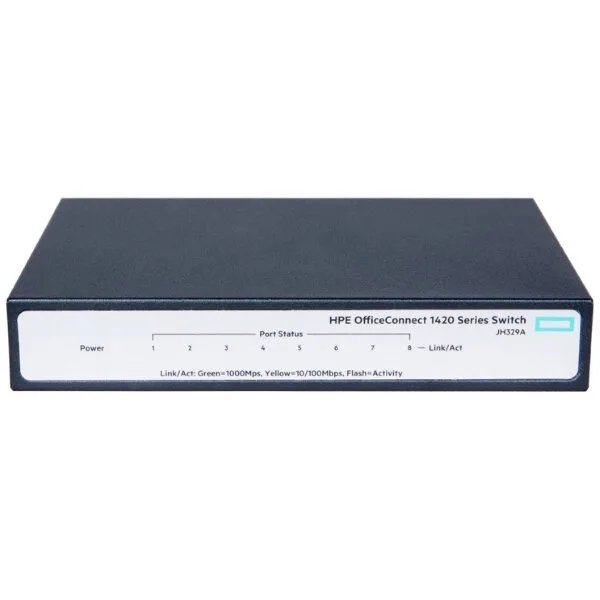 Коммутатор HPE OfficeConnect 1420, 8G (JH329A#ABB)