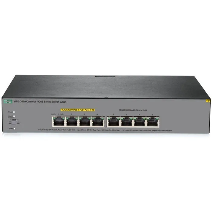 Коммутатор HPE 1920S 8G PPoE+ 65W Switch (JL383A#ABB)