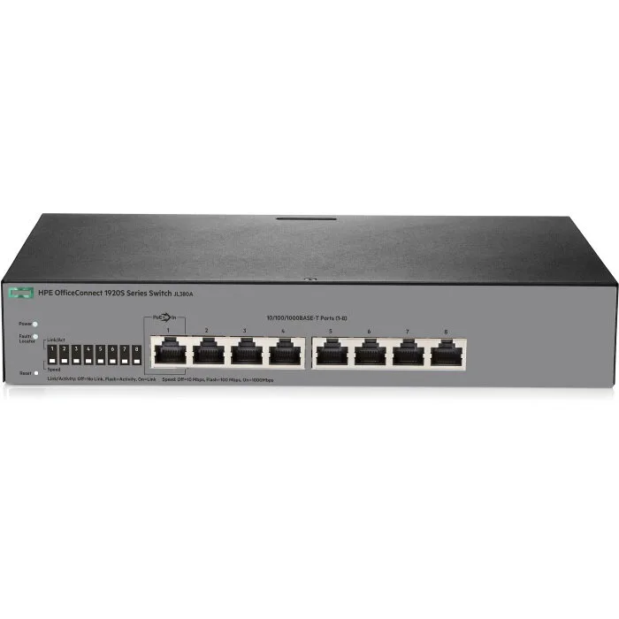 Коммутатор HPE 1920S 8G Switch (JL380A#ABB) Коммутатор HPE 1920S 8G Switch (JL380A#ABB)